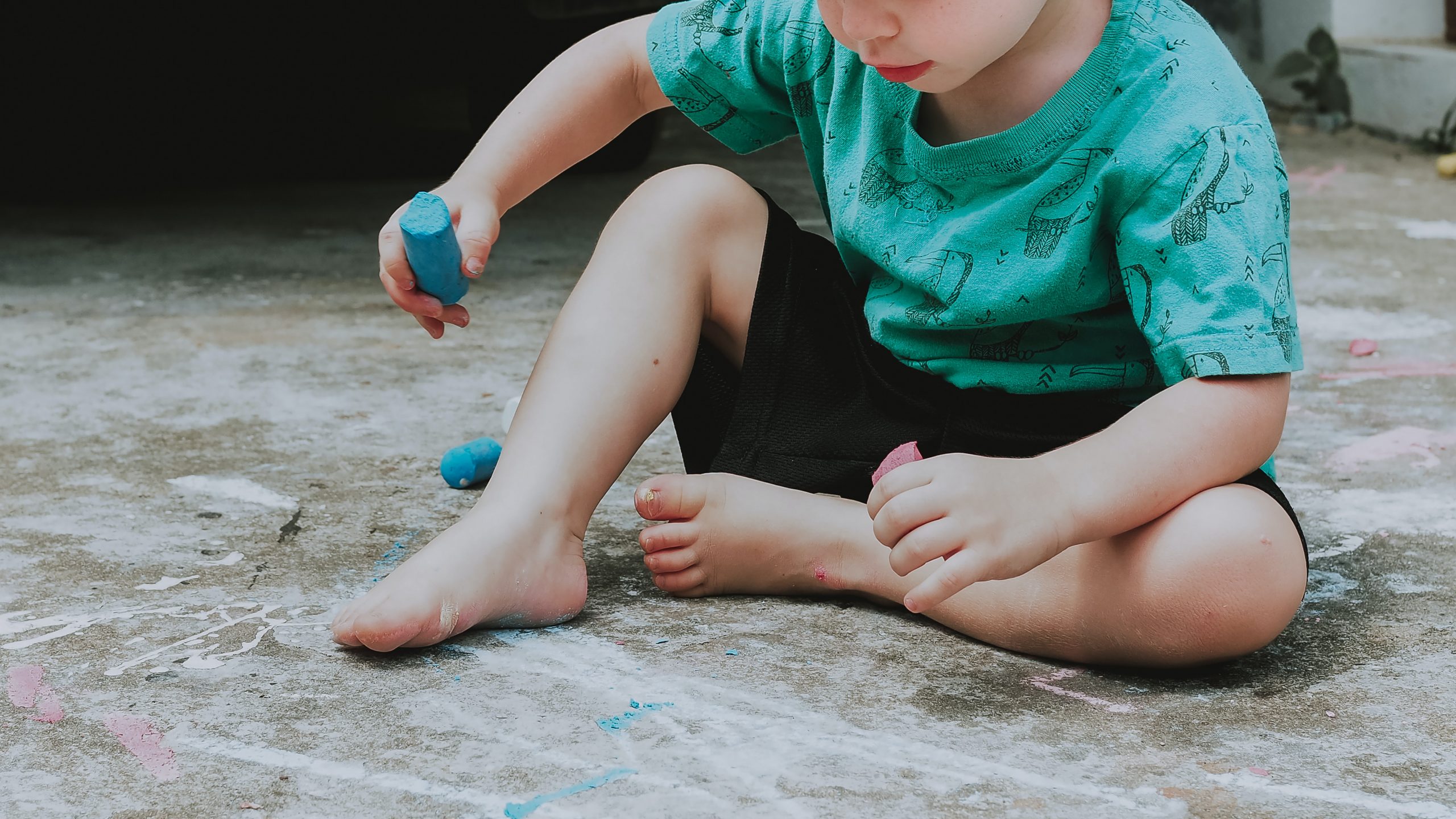 Child drawing