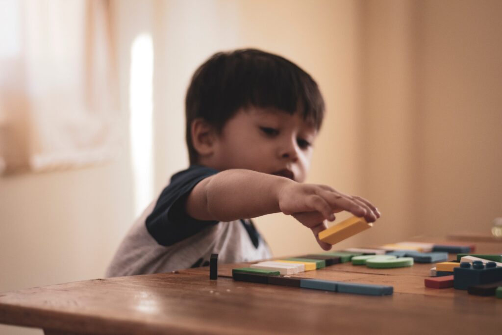 Child playing