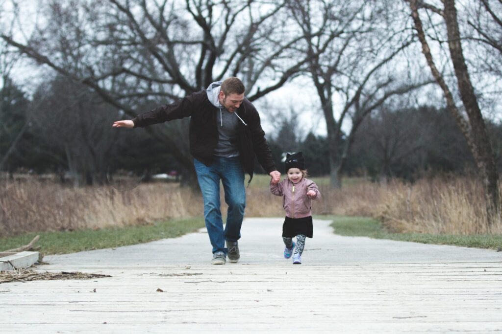 Father and child