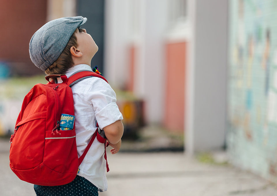 Child at school