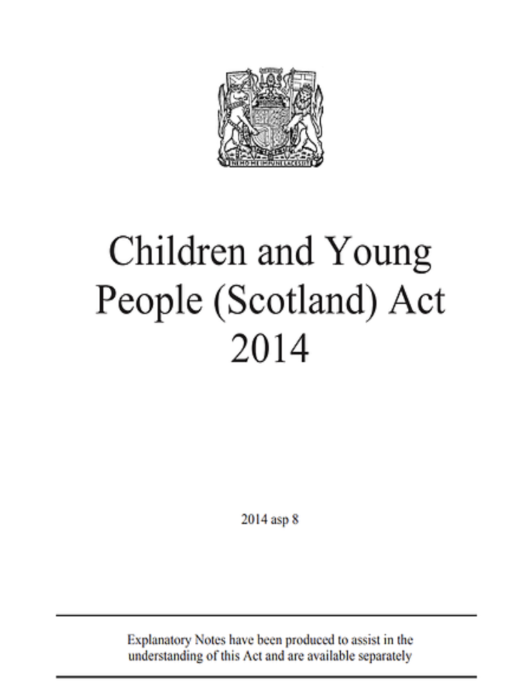 Children and Young People (Scotland) Act 2014 ExChange