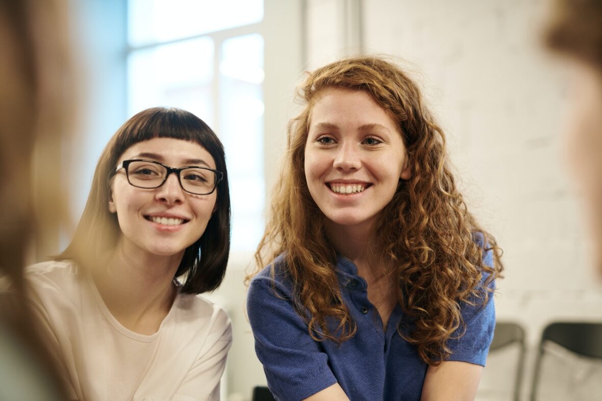 Two young people