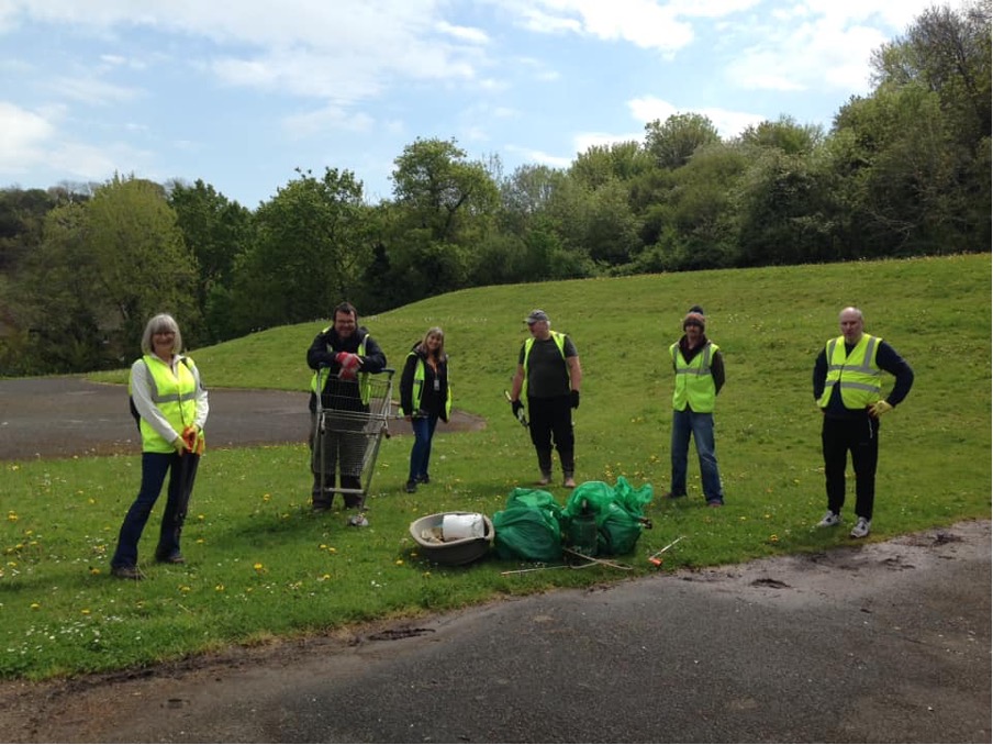 Group of volunteers