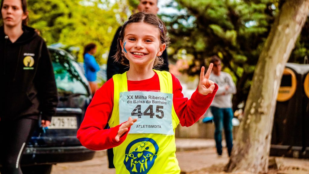 Young runner