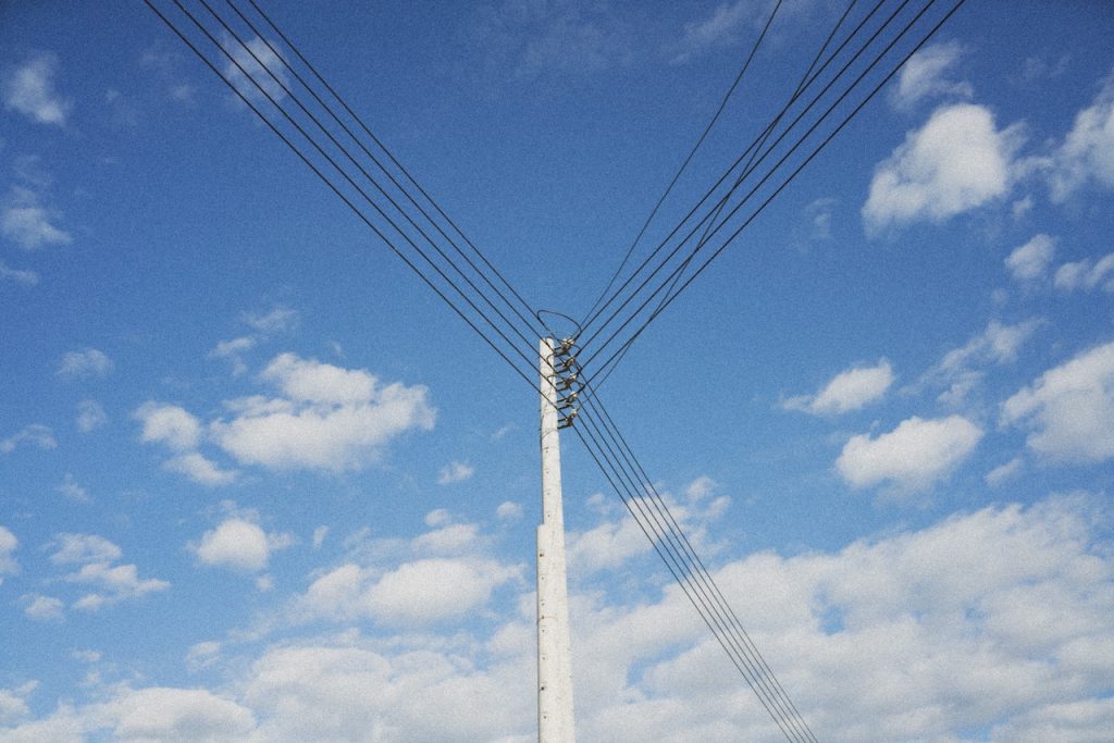 Energy post and cables