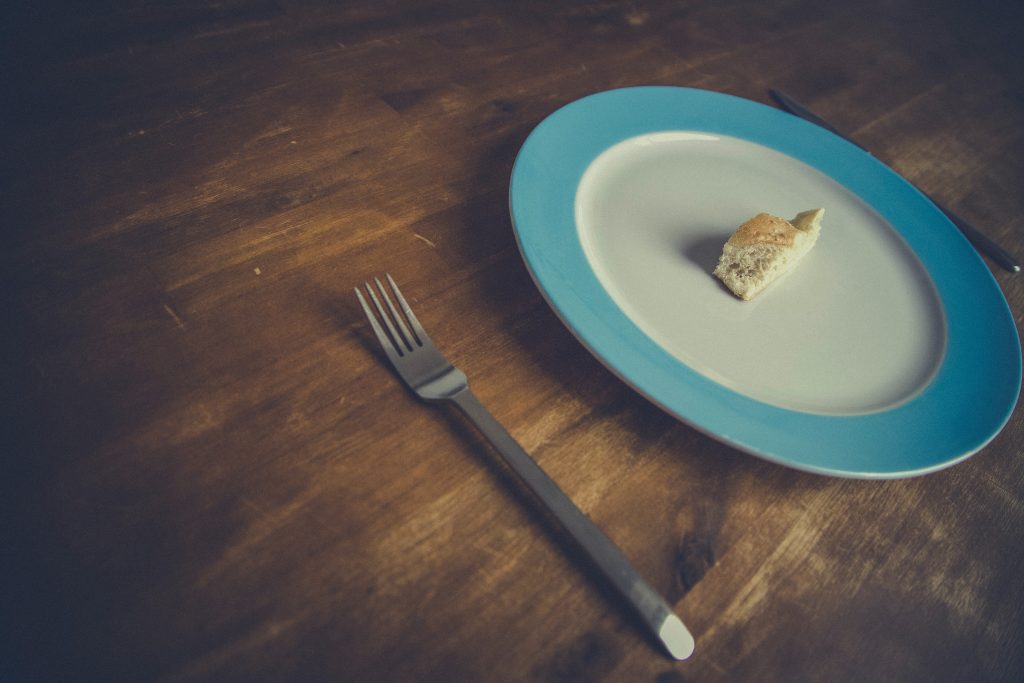 Empty plate