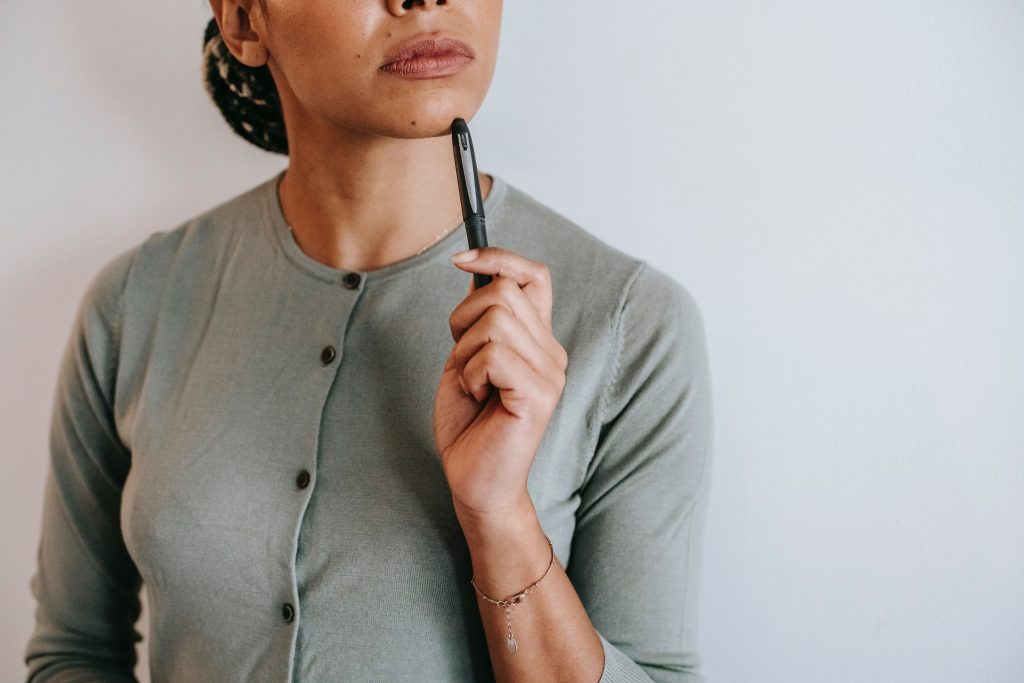 woman thinking